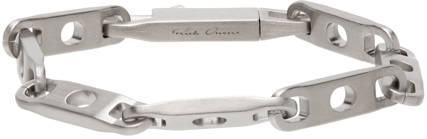 Rick Owens CHAIN bracelet ブレスレット シルバー - ブレスレット