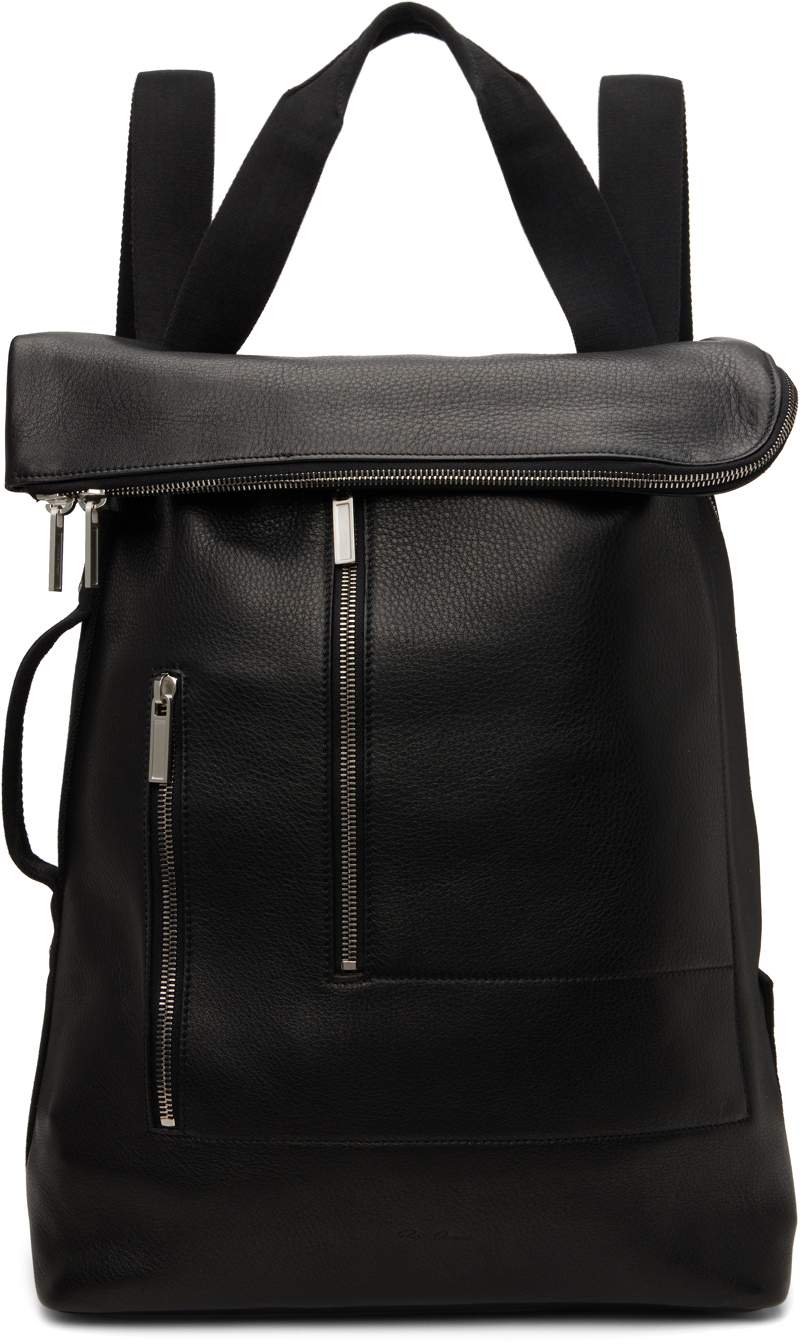 Rick Owens ブラック Cargo バックパック