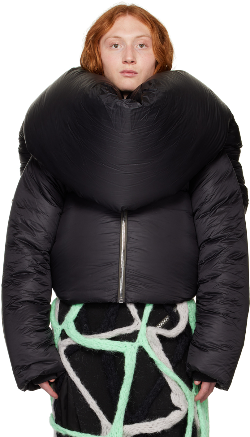 Black Knot Down Jacket