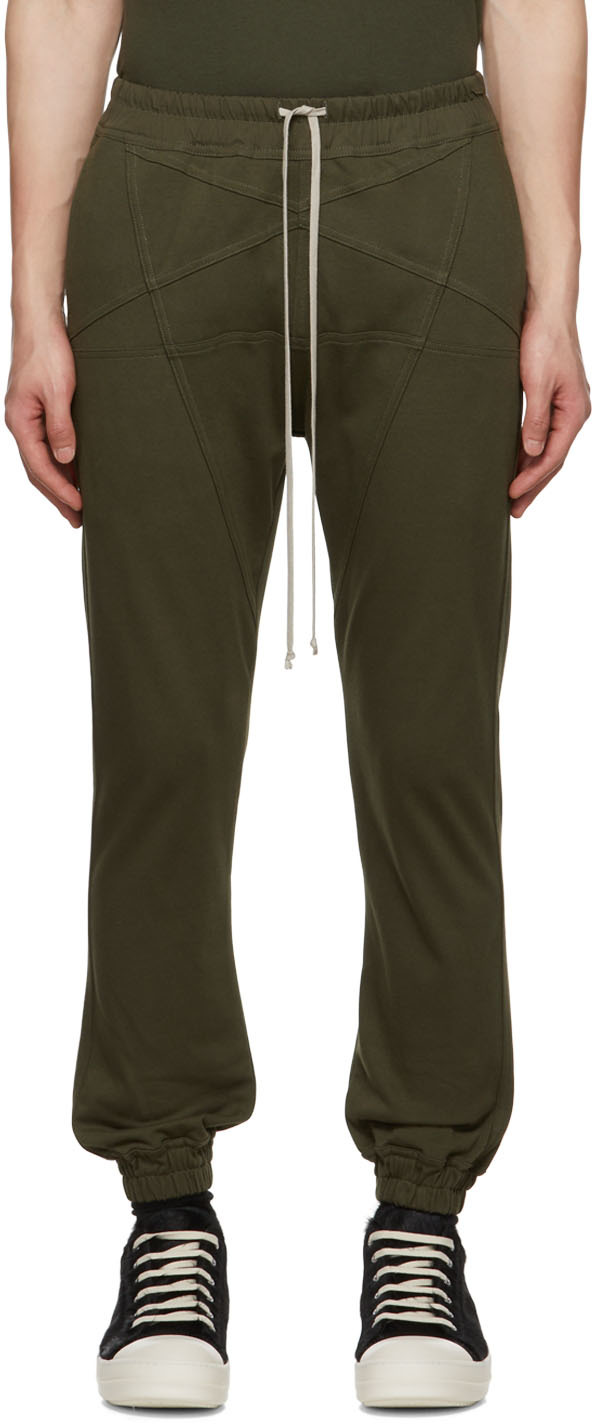 Rick Owens pour homme en coloris Noir Pantalon de jogging crop Homme Vêtements Articles de sport et dentraînement Pantalons de survêtement 