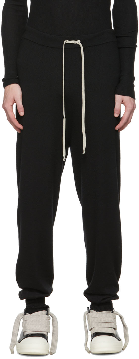 Black Cashmere Lounge Pants by Givenchy on Sale
