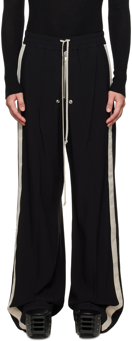 Rick Owens: Black Geth Bela Trousers | SSENSE Canada