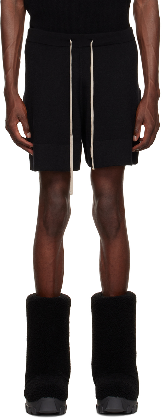 Short en coton stretch Rick Owens pour homme en coloris Noir Homme Vêtements Shorts Shorts casual 