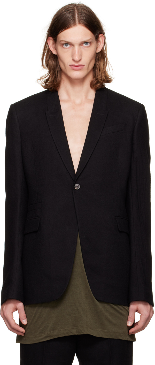 Black Vented Blazer