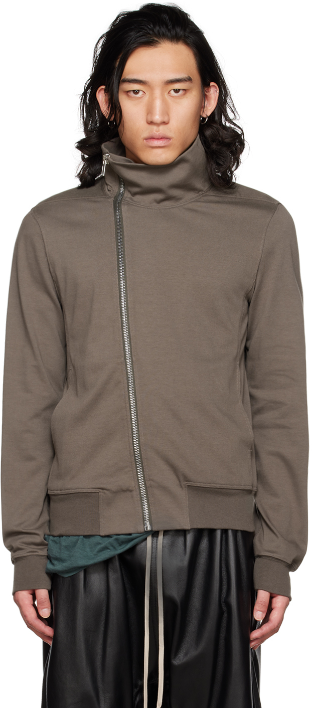Gray Jogger Sweater by Rick Owens on Sale