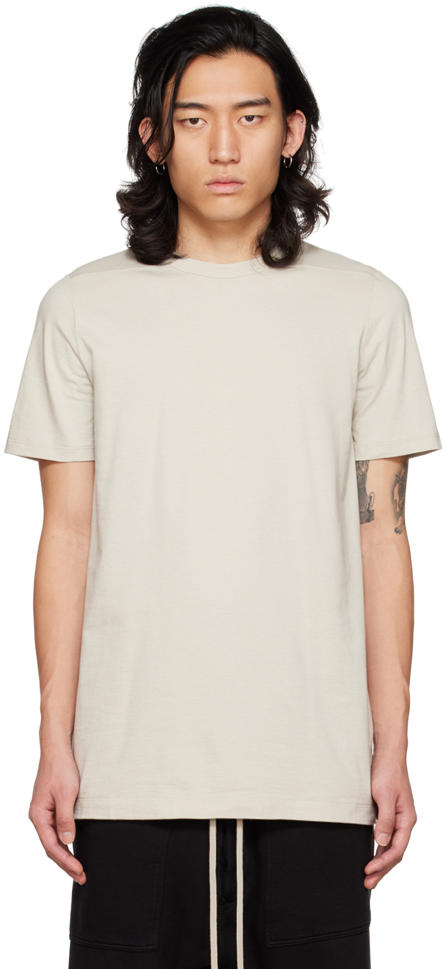 T-shirt Level en coton biologique Rick Owens pour homme en coloris Blanc Homme T-shirts T-shirts Rick Owens 
