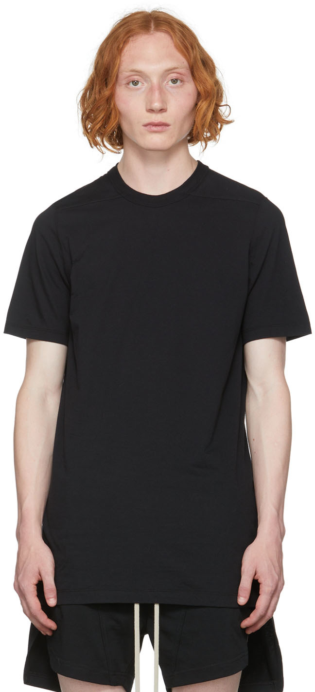 Rick Owens: Black Level T-Shirt | SSENSE