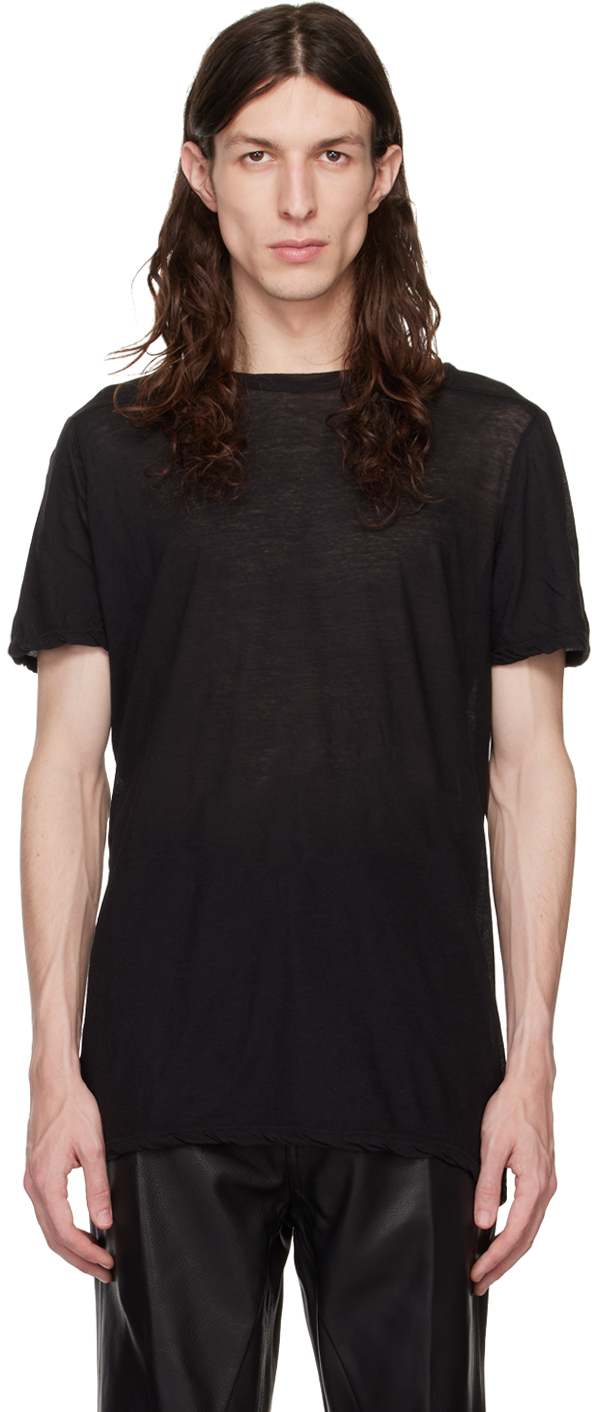  リックオウエンス メンズ Tシャツ トップス Rick Owens DRKSHDW Level T-Shirt Black