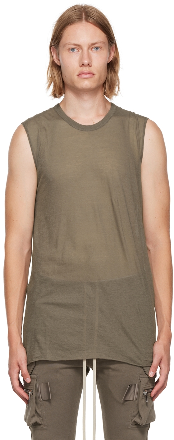 Rick Owens Gray Basic T-Shirt