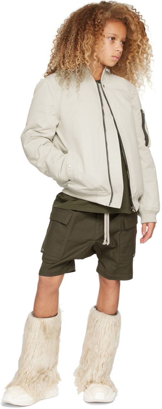 Rick Owens Cotton Jersey T-shirt In 15 Green