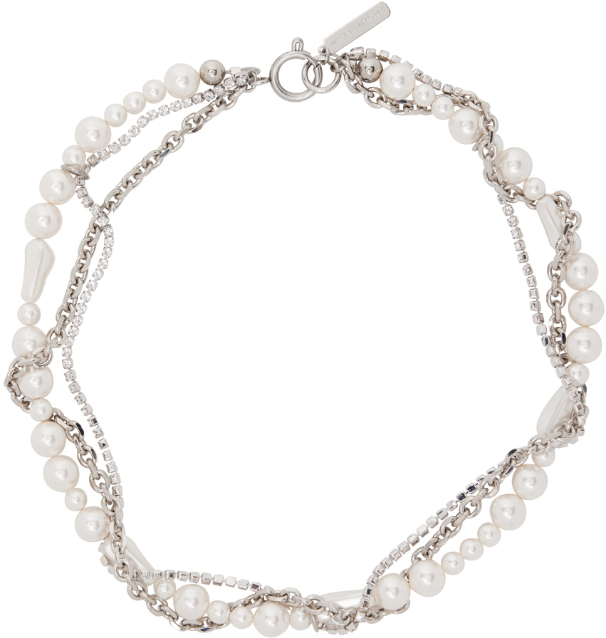 Justine Clenquet Silver Taylor Necklace