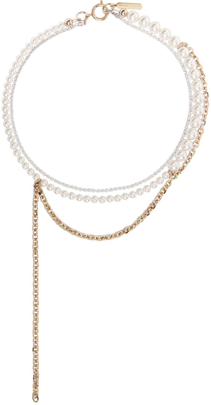 Justine Clenquet Gold Jill Necklace