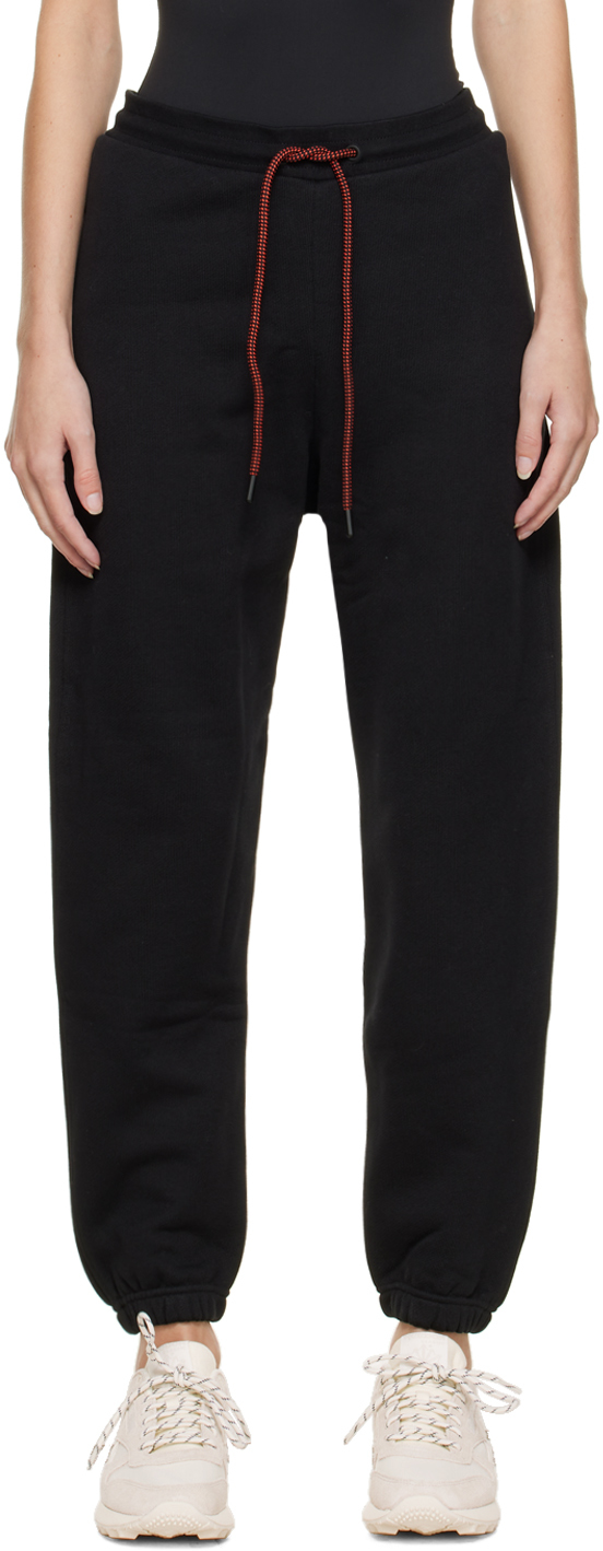 Reebok By Victoria Beckham Black Embroidered Lounge Pants