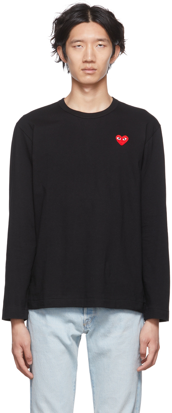 Black Heart Long Sleeve T-Shirt