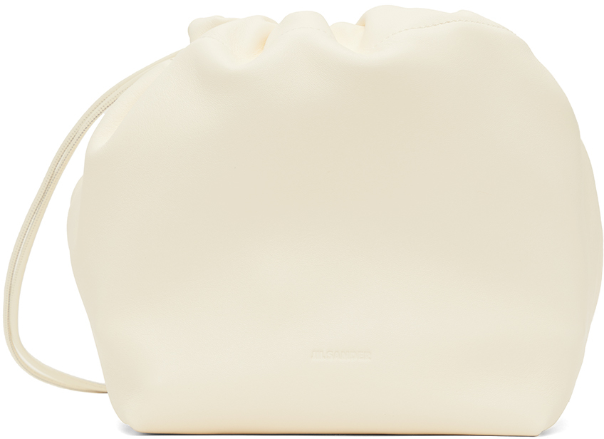 Jil Sander Off-White Dumpling Shoulder Bag
