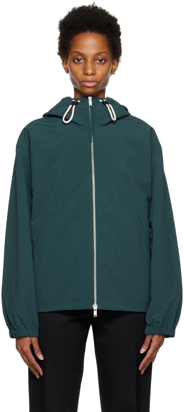 Jil Sander Green Packable Jacket