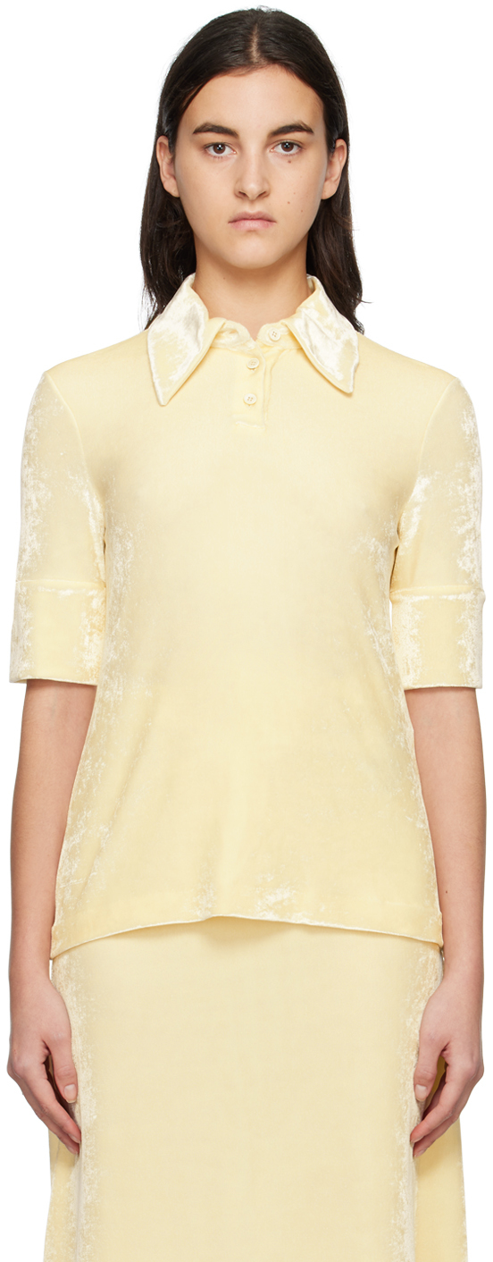Off-White Pointed Collar Polo