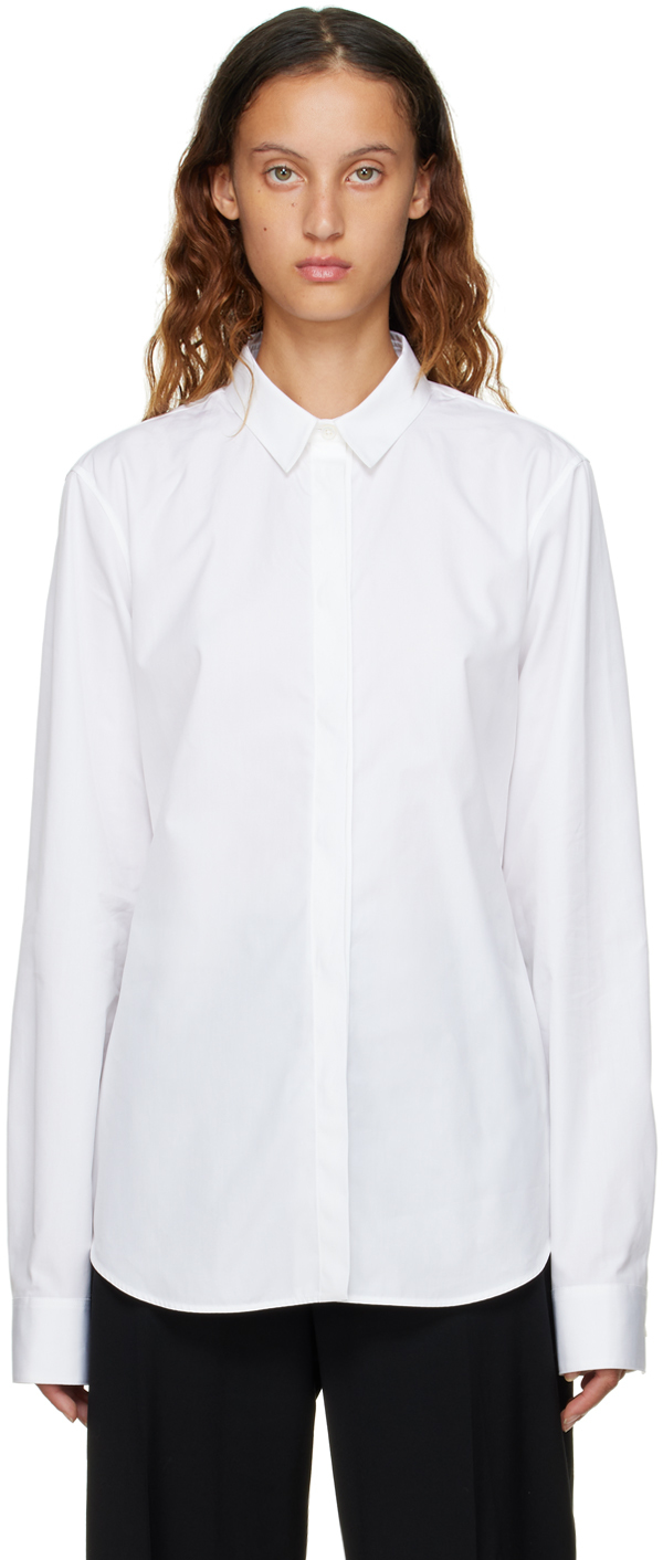 Jil Sander ジルサンダー Giulia shirt コットンシャツ 史上最も激安