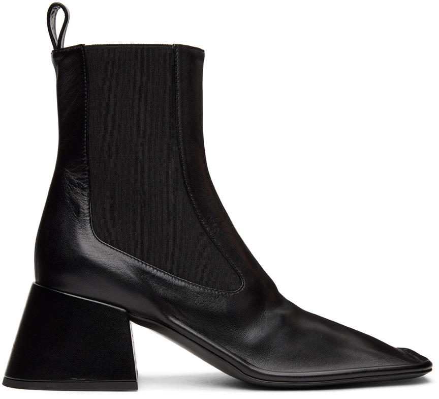 Jil Sander: Black Nikki Boots | SSENSE