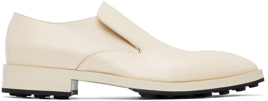 Jil Sander Off-white Pointed Loafers