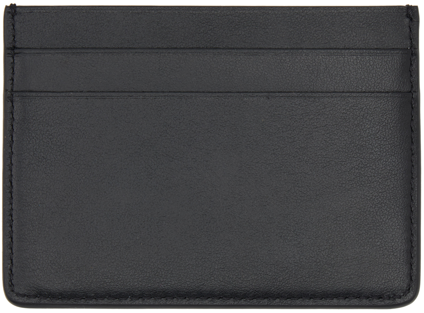 Jil Sander Leather Credit Card Holder in Black for Men Mens Wallets and cardholders Jil Sander Wallets and cardholders 