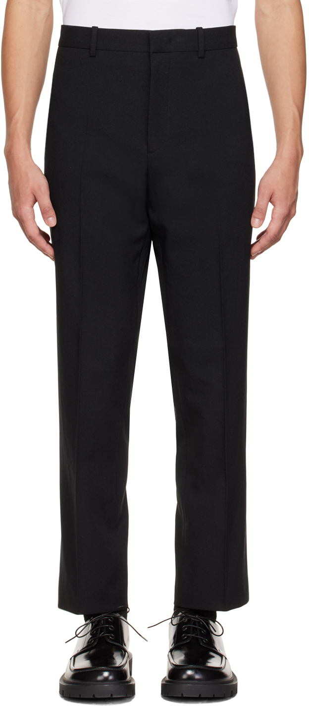 Jil Sander – Polyester Trousers Black