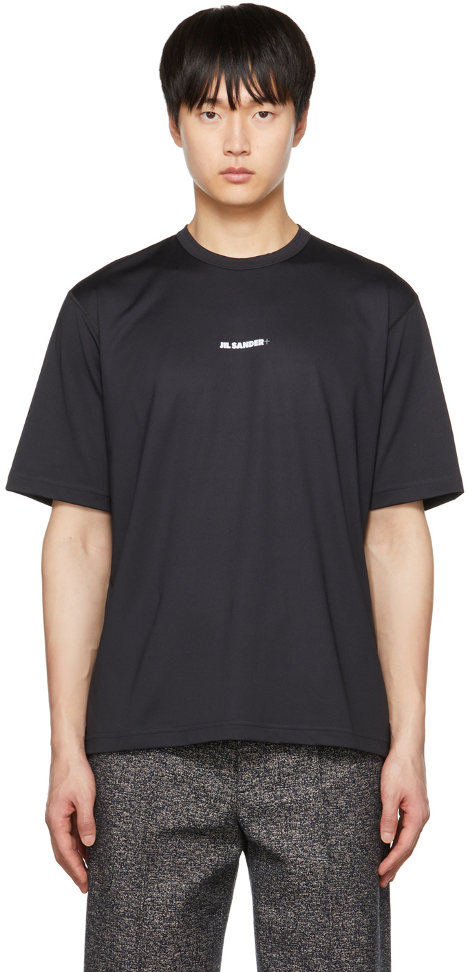 Jil Sander Black Bonded T-Shirt