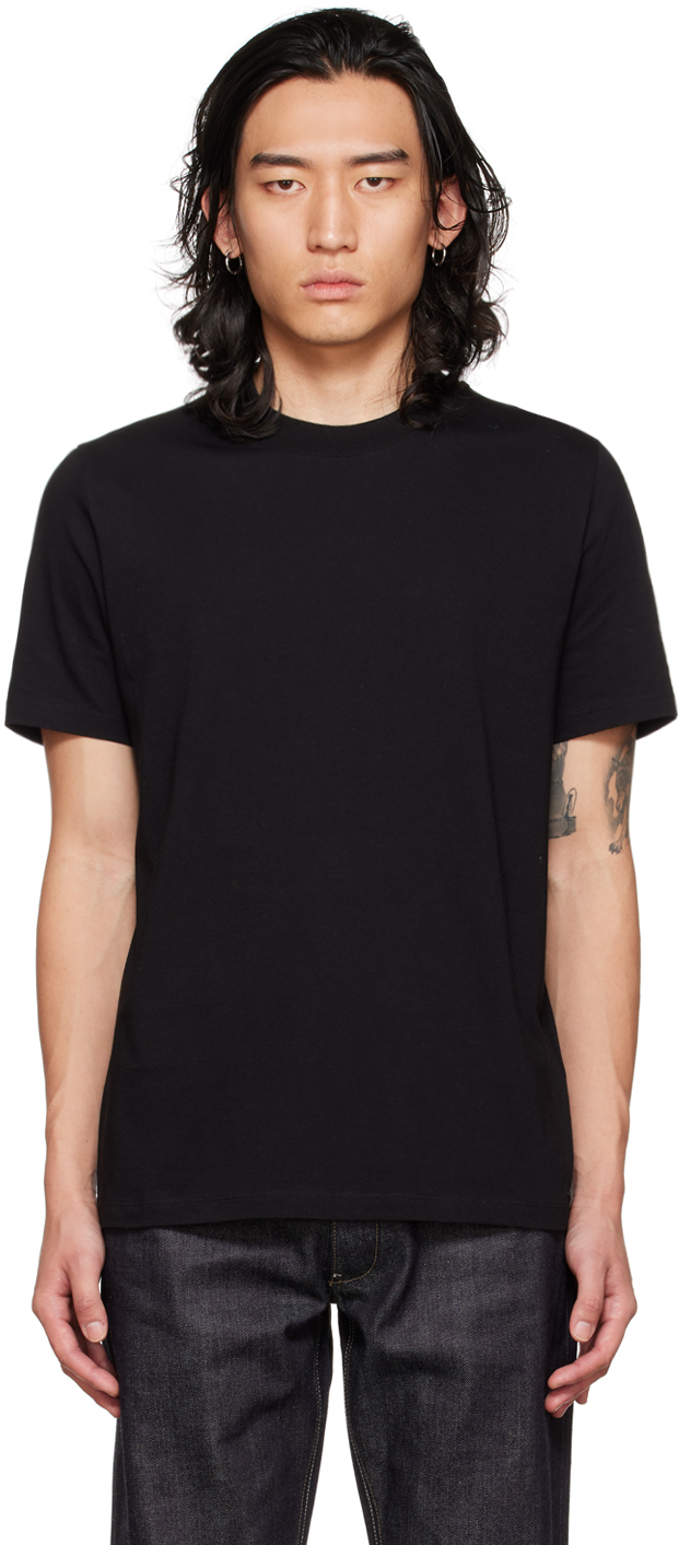 Jil Sander Black Crewneck T-Shirt