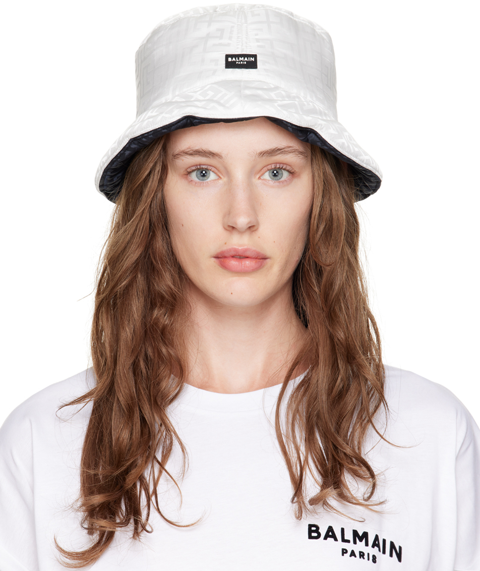 Beige Raffia Effect GG Bucket Hat Ssense Donna Accessori Cappelli e copricapo Cappelli Cappello Bucket 