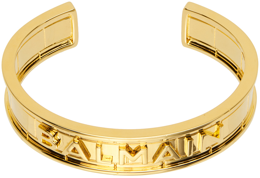 Balmain Gold Logo Bracelet