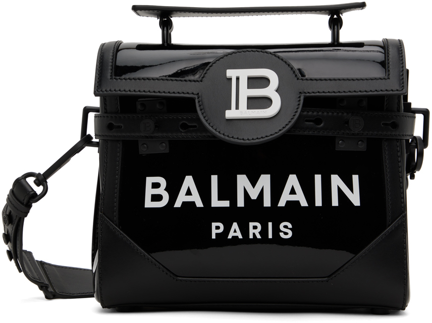 Balmain: Sac B-Buzz 23 Noir | SSENSE France