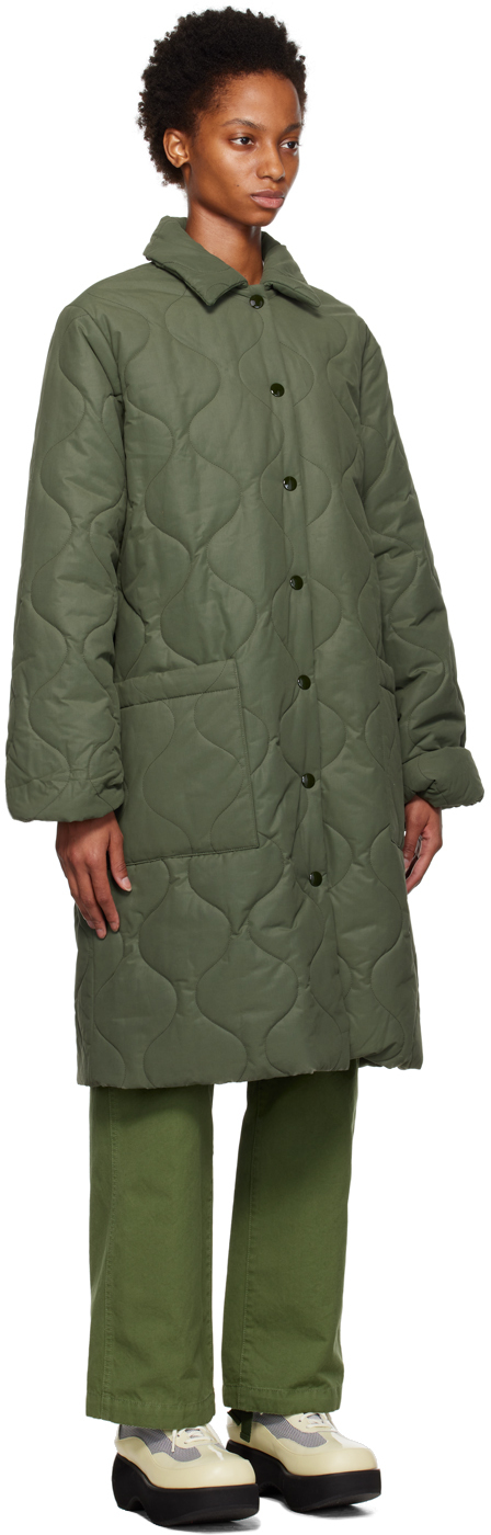 APC GREEN SARAH COAT