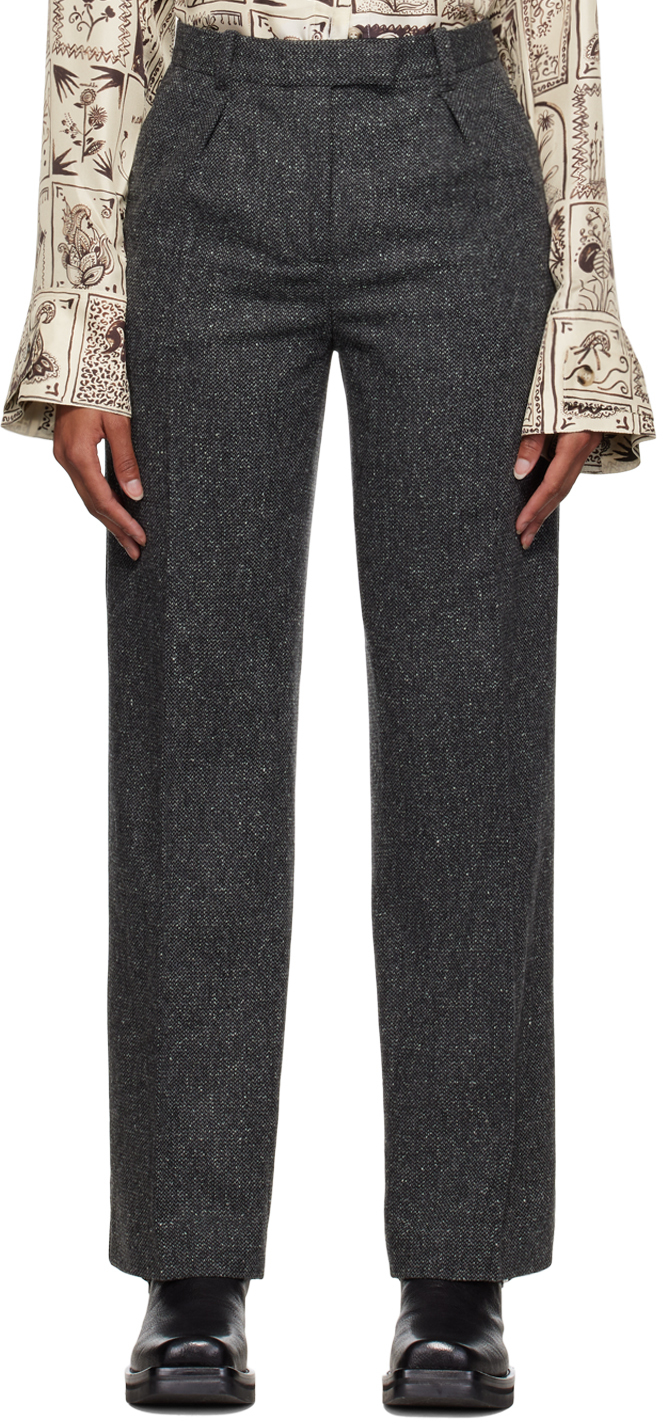 A.P.C. Gray New Camila Trousers