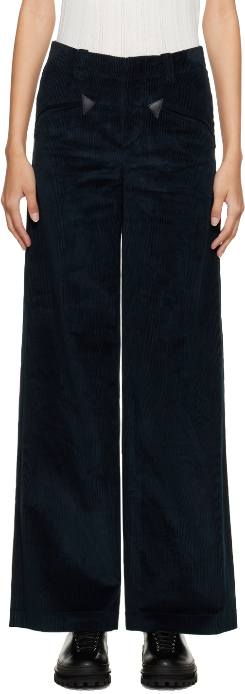 A.P.C. Navy Rosie Trousers