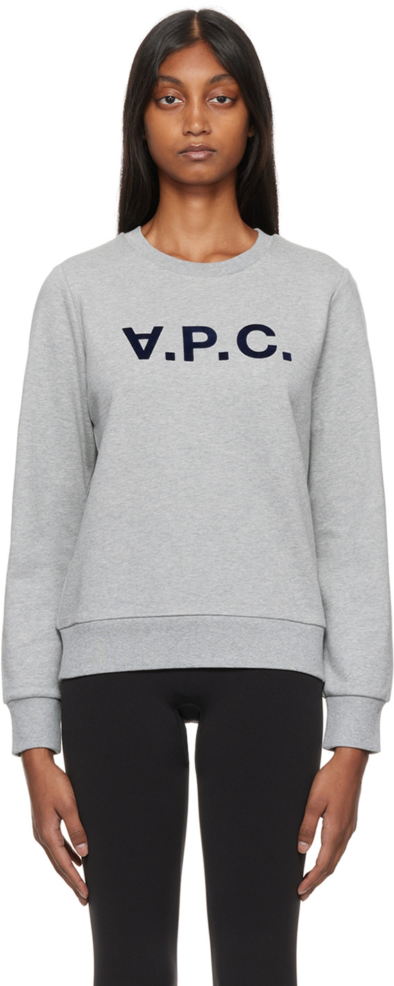 A.P.C. Gray Viva Sweatshirt