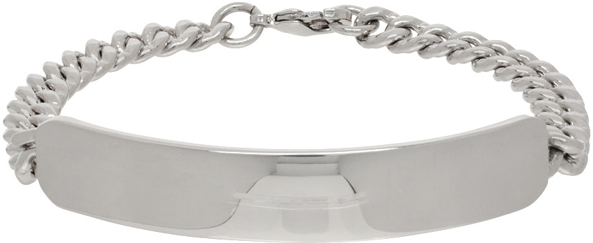 Silver #3914 Bracelet Ssense Uomo Accessori Gioielli Bracciali 
