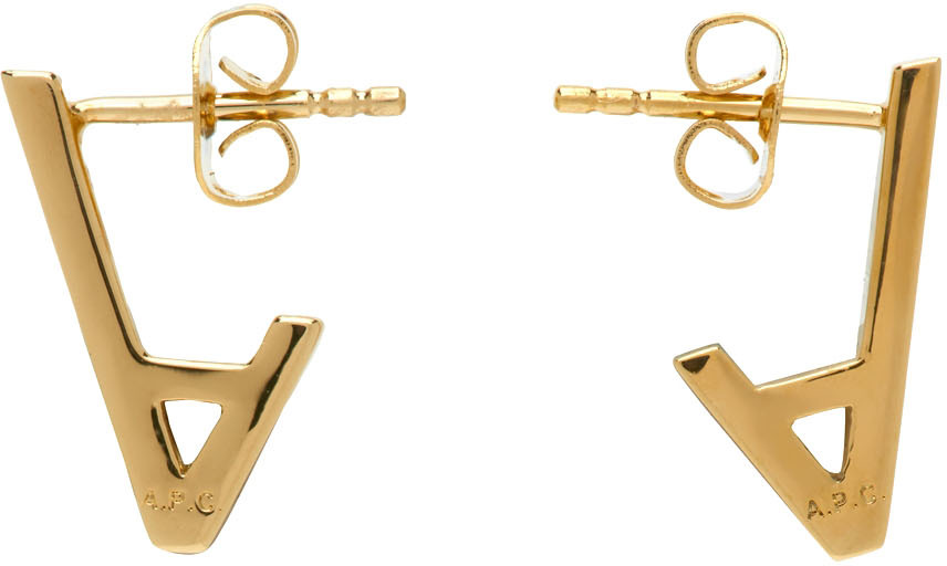 Enfants Riches Deprimes Cross Single Earring in Gold Metallic for Men Mens Jewellery Earrings and ear cuffs 