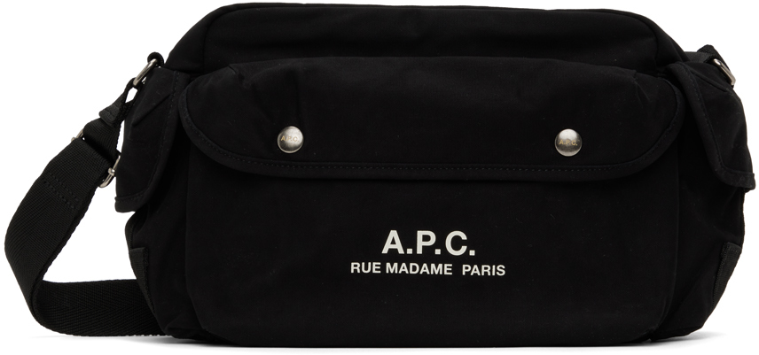 Apc Black Récupération 2.0 Bag In Lzz Black