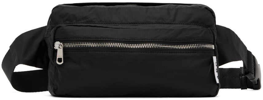 A.P.C. Black Ultralight Belt Bag