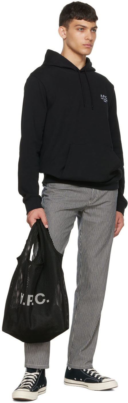 A.P.C. ブラック Rebound トートバッグ