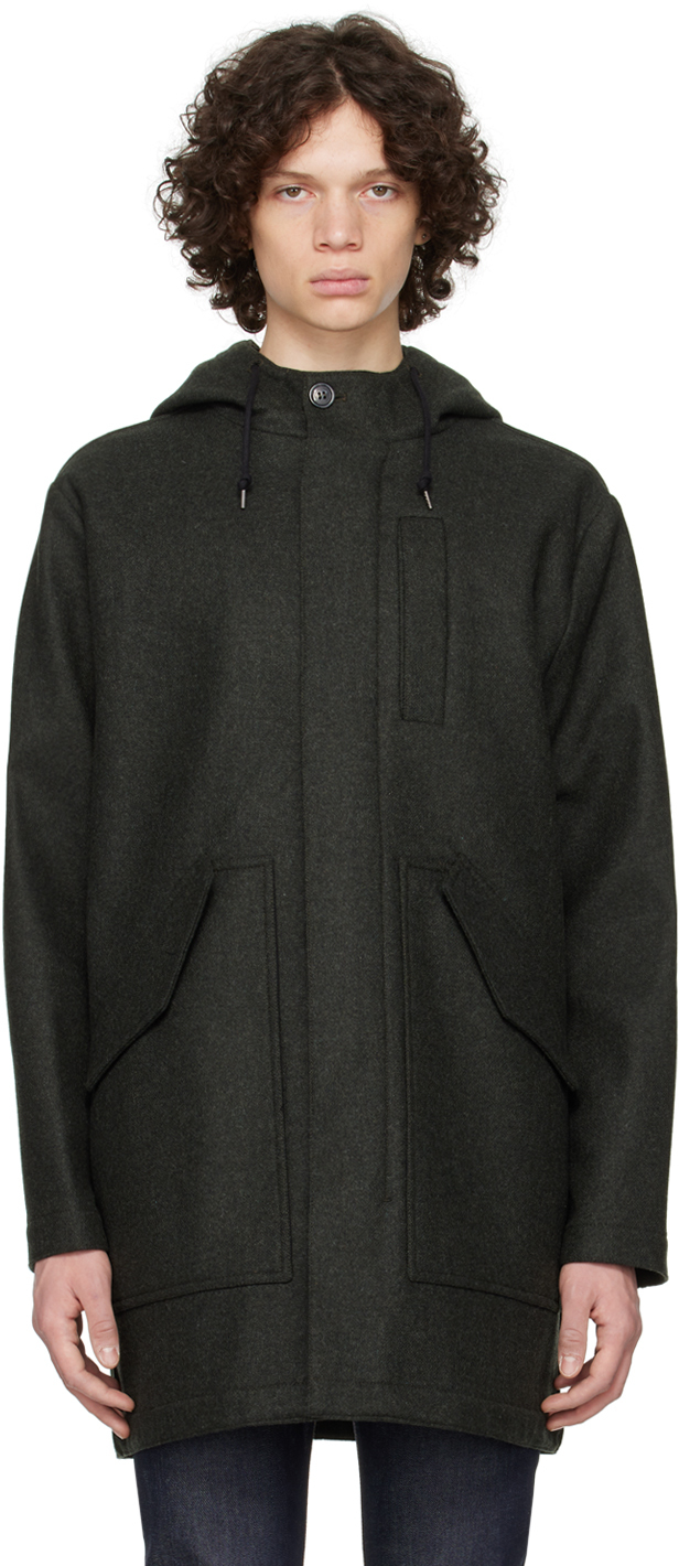A.P.C. カーキ Mathieu コート