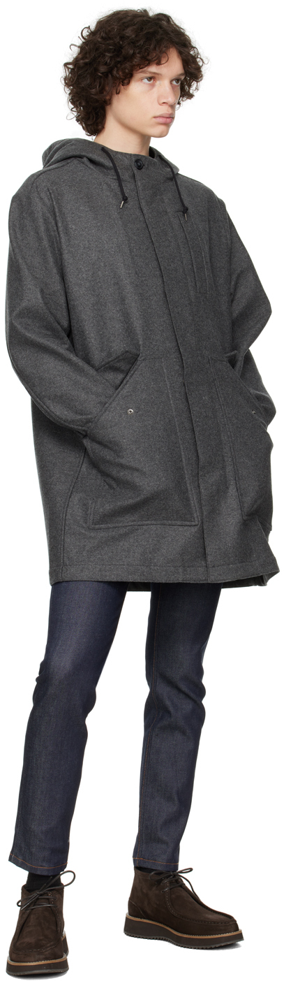A.P.C. グレー Mathieu コート