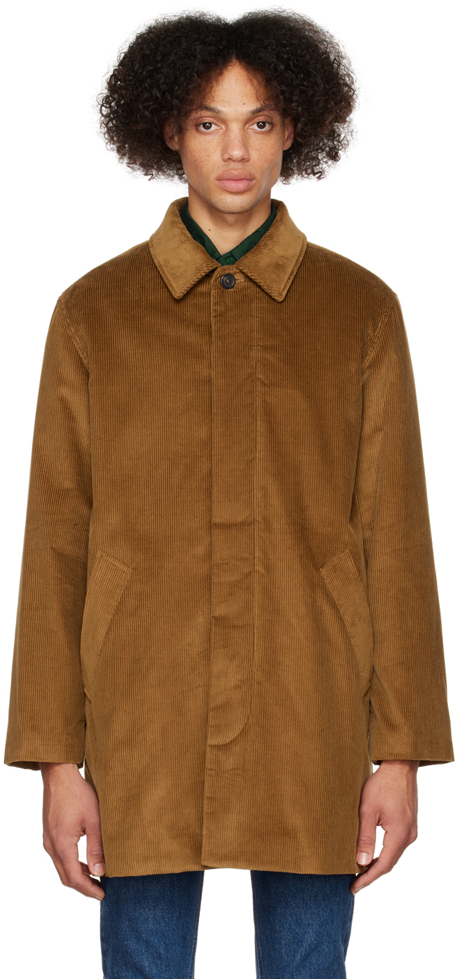 Brown Cotton Coat