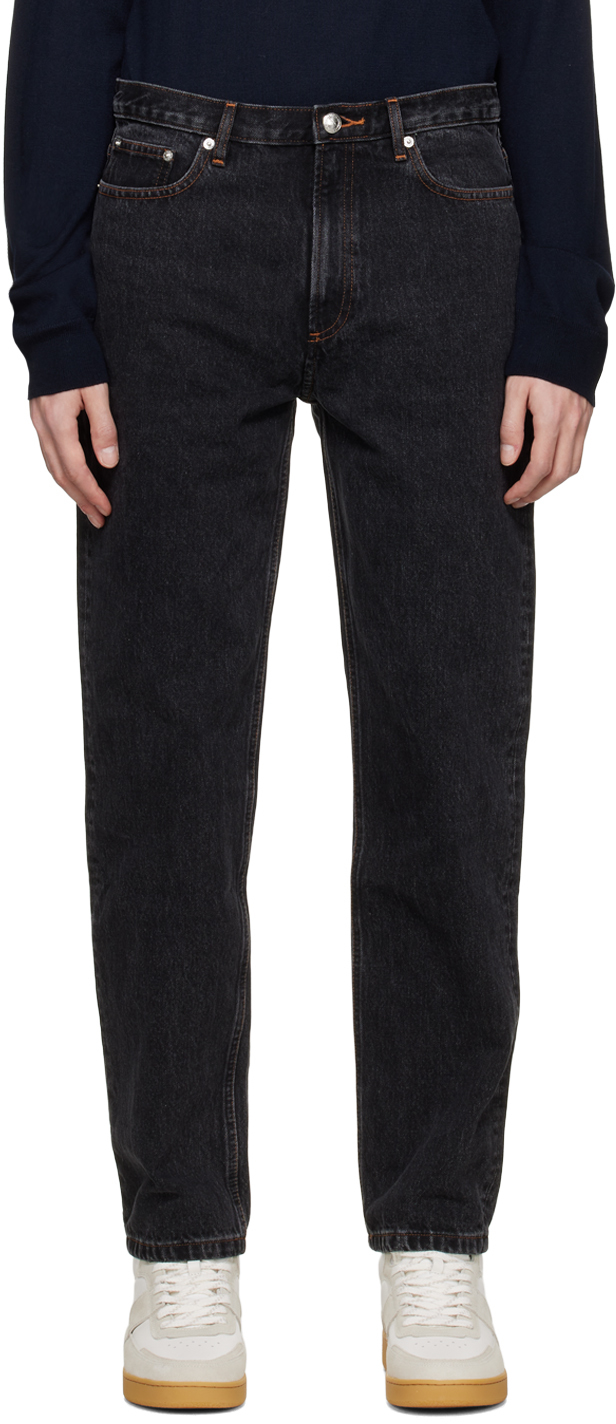 A.P.C.: Black Martin Jeans SSENSE