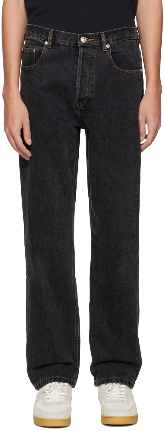 A.P.C.: Black Fairfax Jeans | SSENSE