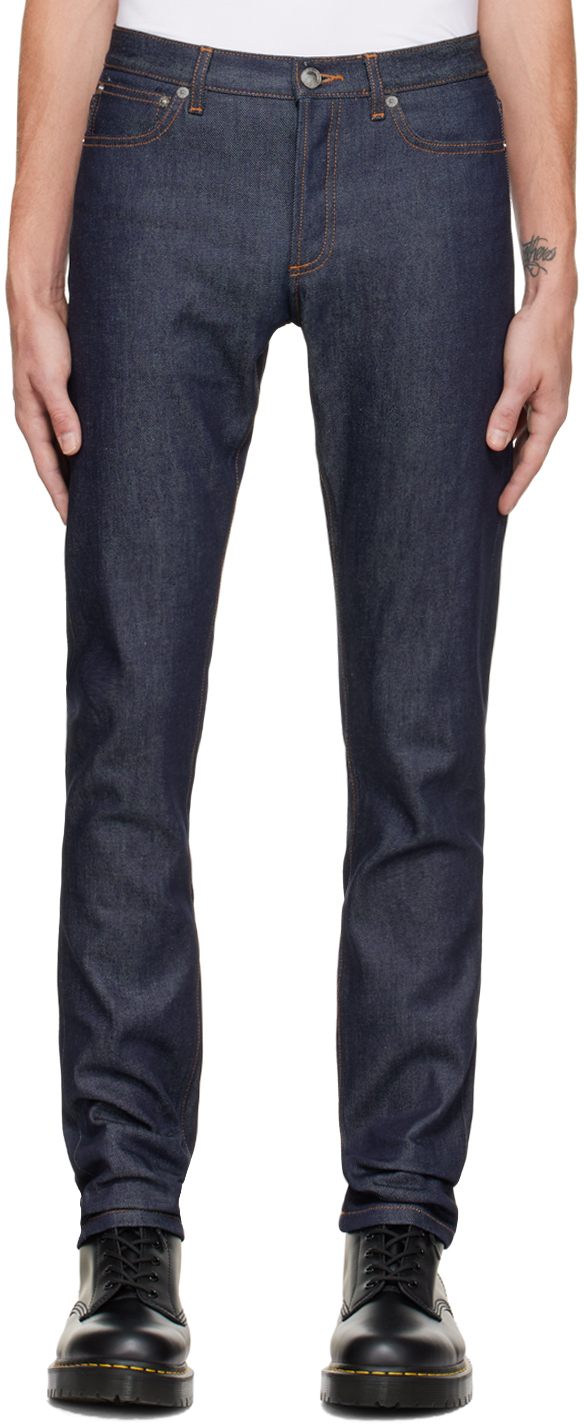 Ssense Uomo Abbigliamento Pantaloni e jeans Jeans Jeans affosulati Blue 634 Tapered-Fit Jeans 