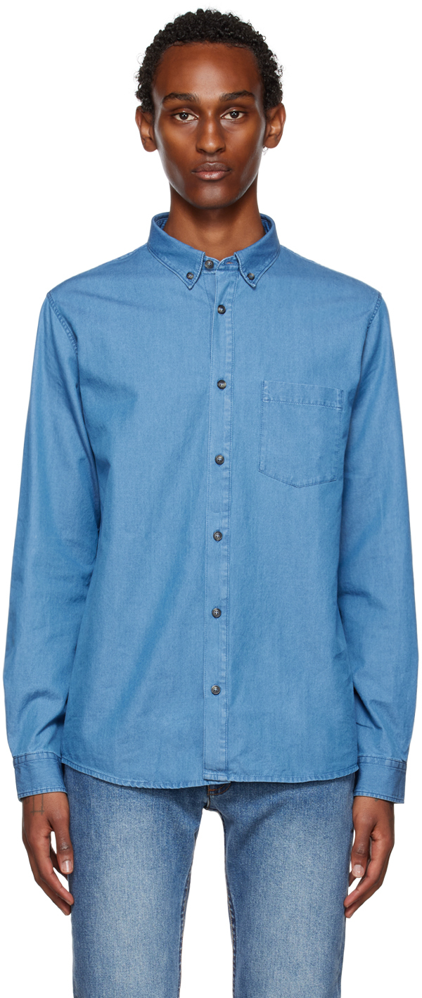 A.P.C. Blue Harry Shirt