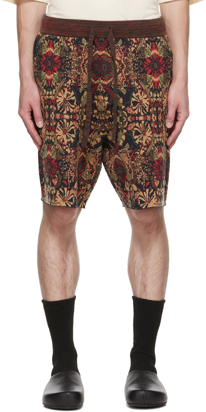 A PERSONAL NOTE 73 Brown Floral Shorts