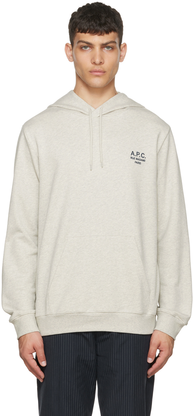 A.P.C. Gray Marvin Hoodie