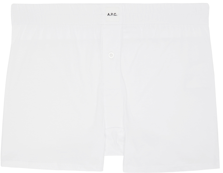 A.P.C. White Cabouorg Boxers